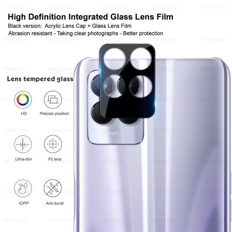 REALME NARZO 50 NARZO 50 5G TEMPERED FRAME KAMERA KACA FULL BLACK TEMPRED LENS GUARD CAMERA PELINDUNG KAMERA BELAKANG REALME NAZRO 50 5G