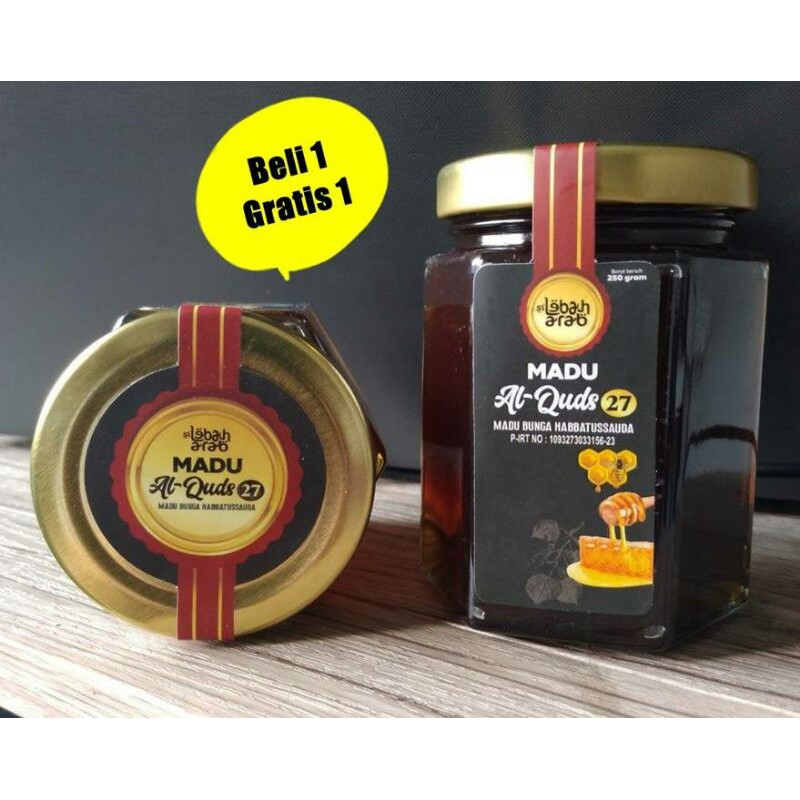 

Beli 1 Gratis 1 Minuman kesehatan Madu Al Quds (Madu Super)