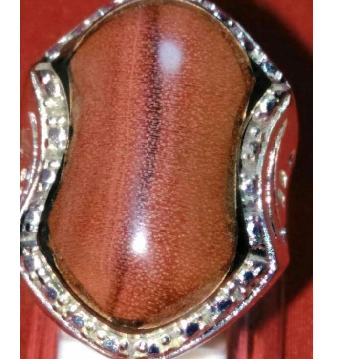 Hot Price CINCIN TEROMPAH KAYU  GALIH BIDARA ARAB DIAMETER MATA CINCIN 24X14MM..
