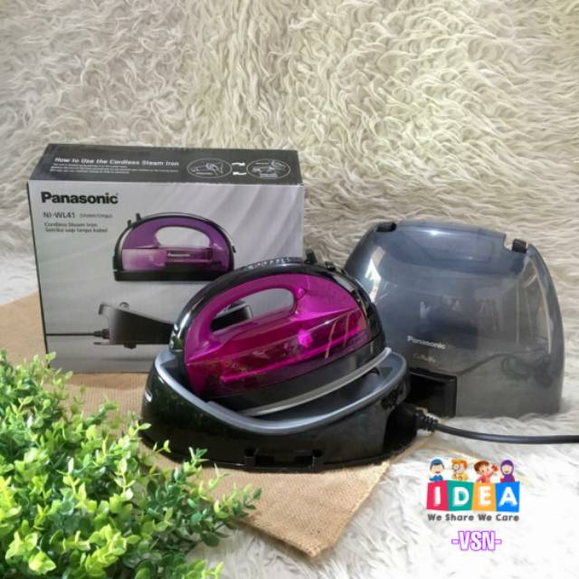 setrika uap tanpa kabel