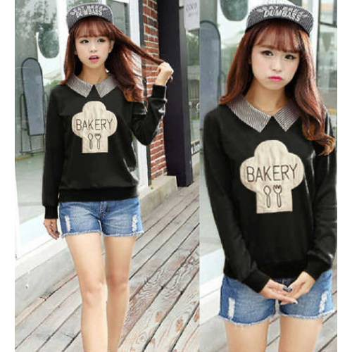 BAJU LUCU WANITA DEWASA SW HEM SUNNY // FASHION WANITA // ATASAN WANITA KOREA // BAJU CEWEK KEKINIAN