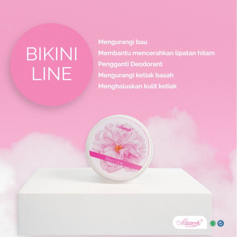 Marwah bikini line (krim selangkangan) marwah jakarta crem marwah