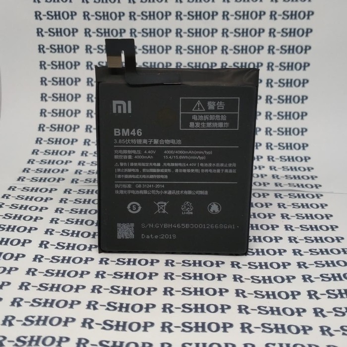 promo Baterai Xiaomi Redmi Note 3 / 3pro/ Batre Xiaomi Redmi Note 3 / BM46