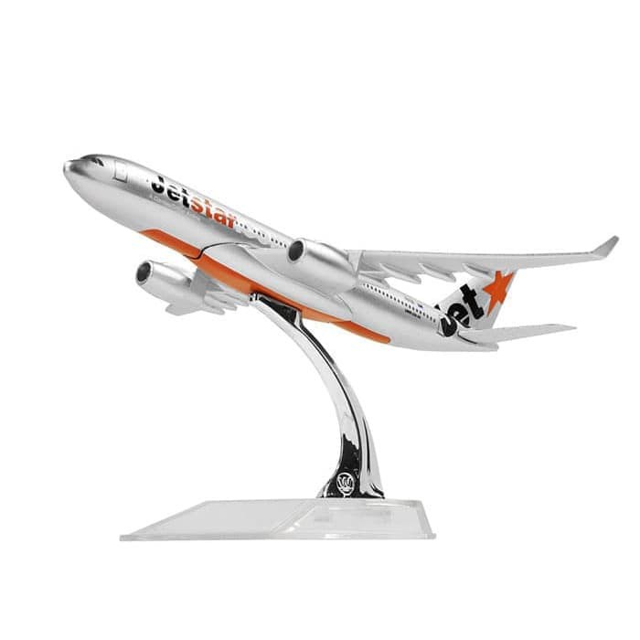 Terbaru Laris! MINIATUR DIECAST PESAWAT JET STR PAJANGAN HIASAN PESAWAT Murah!