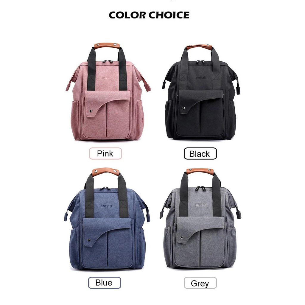 DIAPER BAG AOTIAN ORIGINAL / TAS DIAPERBAG MULTIFUNGSI TERBARU 2020 TAS BAYI SIMPLE ELEGANT