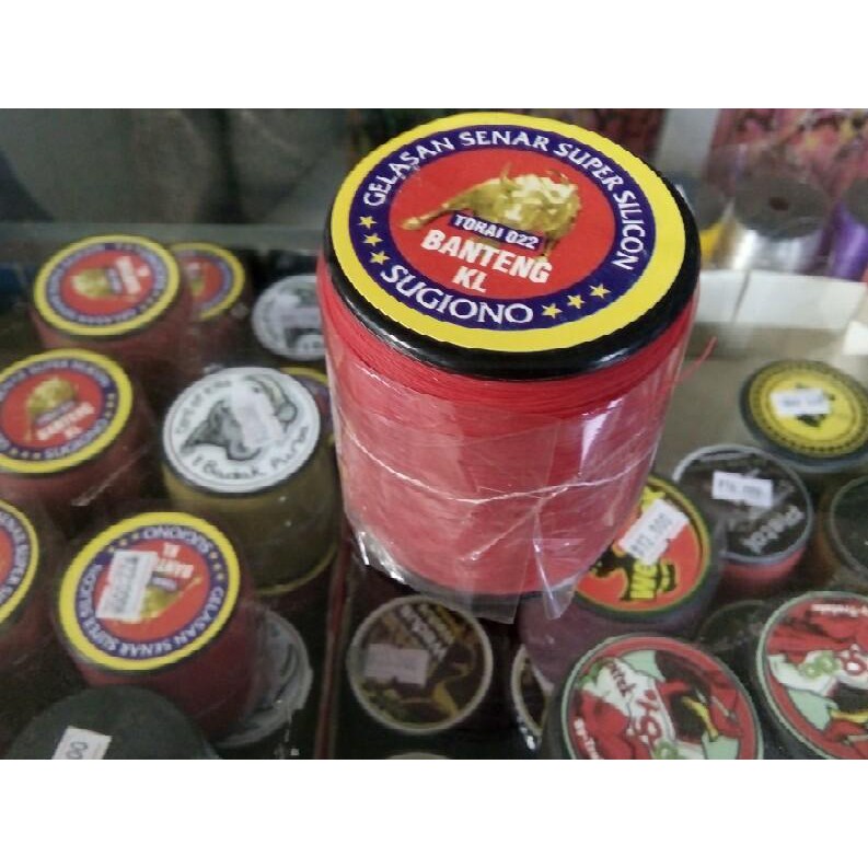 TERMURAH Benang Gelasan Layangan Senar BANTENG KL  0.20 EXCLUSIVE Product Kualitas PREMIUM