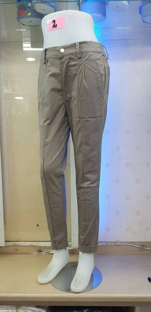 CELANA PANJANG KANTOR CHINO'S  FIT TO XL 5607