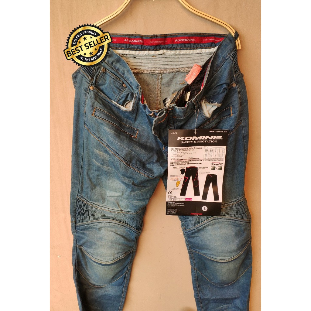 celana touring KOMINE PK 718 Black  Terlaris