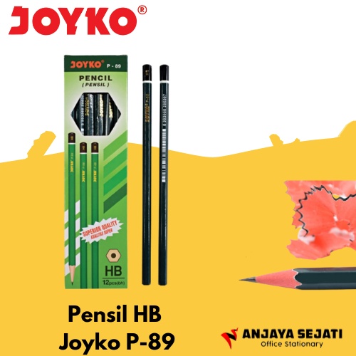 

Pensil HB Joyko P-89 | Perlusin (Isi 12pcs)
