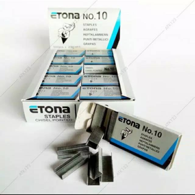 

Isi staples Etona no 10