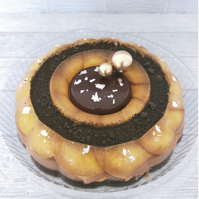 

Pudding Cake Double Choco Regal, hadiah ulang tahun, hampers