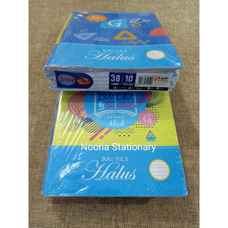 

Buku Tulis Halus Sinar Dunia 38 Lembar / HLS 38