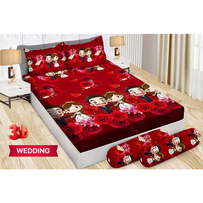 Sprei Bonita New Wedding 180x200