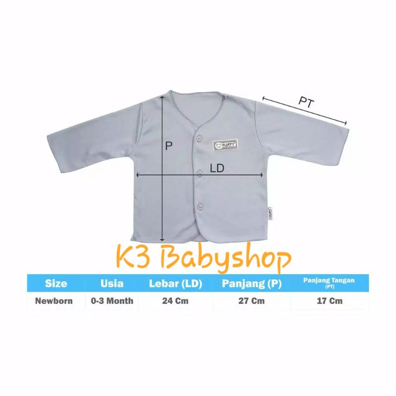 Paket Baju Bayi Newborn Fluffy Biru Blue set baju bayi lengkap murah SNI hampers baby gift set kado lahiran