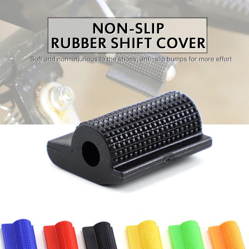 Cover Pelindung Pedal Gigi Motor Universal Bahan Karet Anti Slip