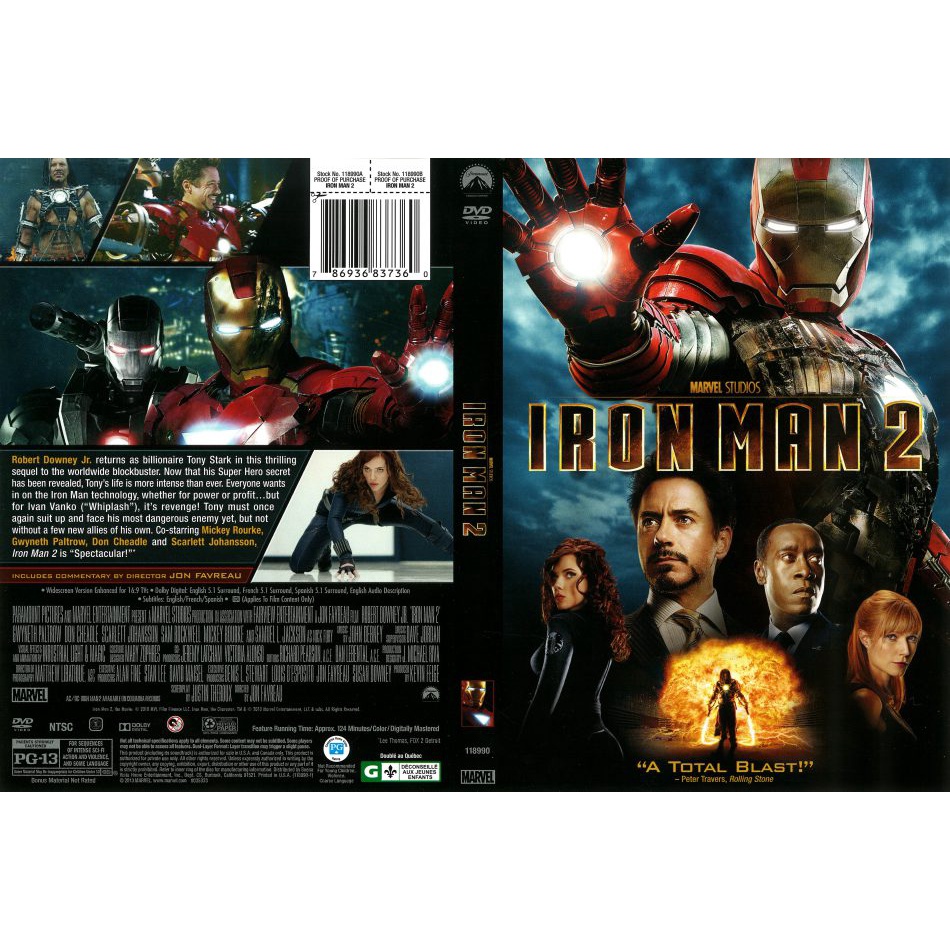 Kaset Dvd Terbaru Iron Man 2