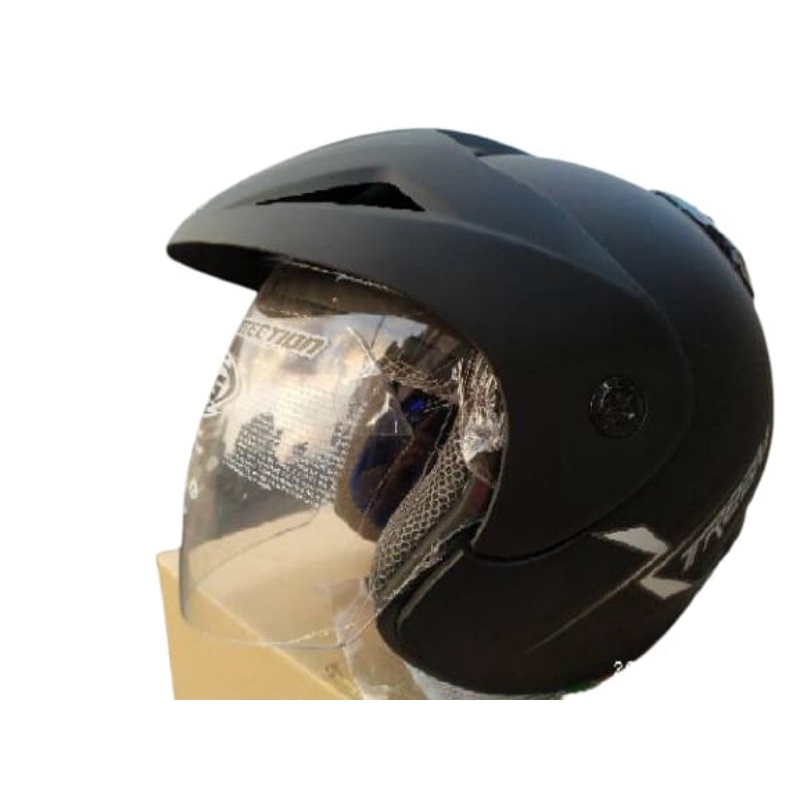 Helm VOG X-Tream Hitam Doff Original Murah Berkualitas SNI
