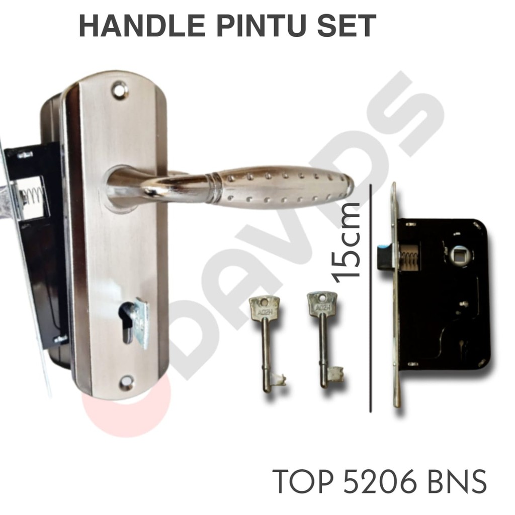 Kunci Pintu Rumah Handle Slot Set Kecil Top