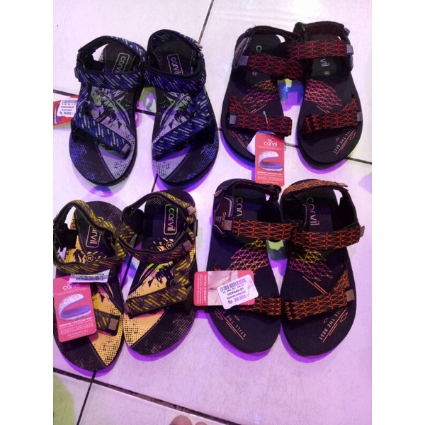 SANDAL CARVIL ORIGINAL,SANDAL CARVIL GUNUNG ANAK