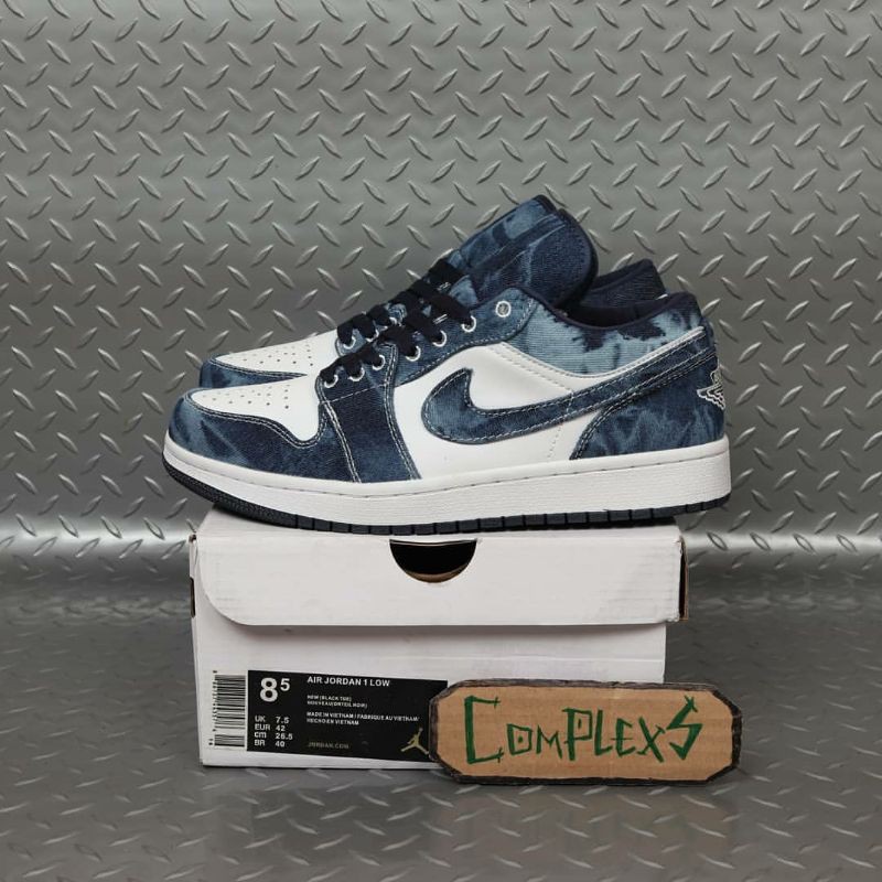 aj 1 low denim
