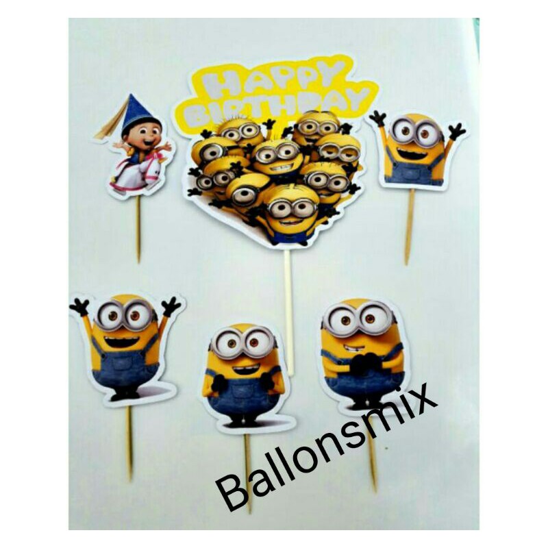 Topper Cake Minion