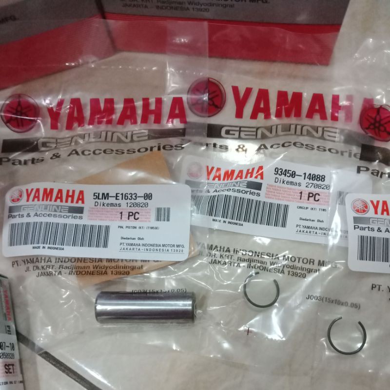 PISTON RING SEHER KIT 5D9 VEGA ZR JUPITER Z NEW SALIB ROBOT SIZE OS STANDAR STD 50 100 ORIGINAL ORI ASLI YAMAHA YGP-4