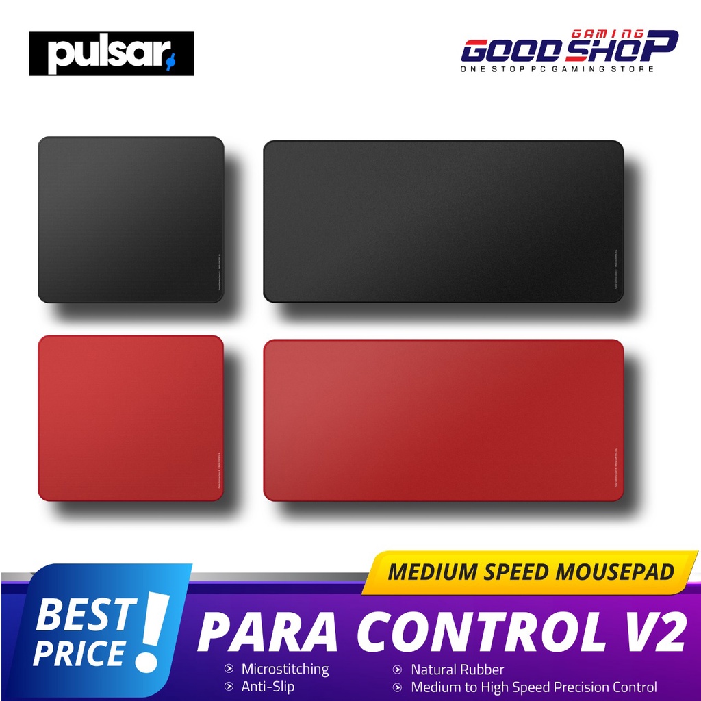 Pulsar PARA CONTROL V2 (Medium Speed) - Gaming Mousepad