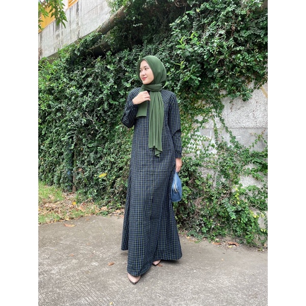 Nisa Dress by LW Zihan | Casual Dress | Plaint Dress | 100% Katun