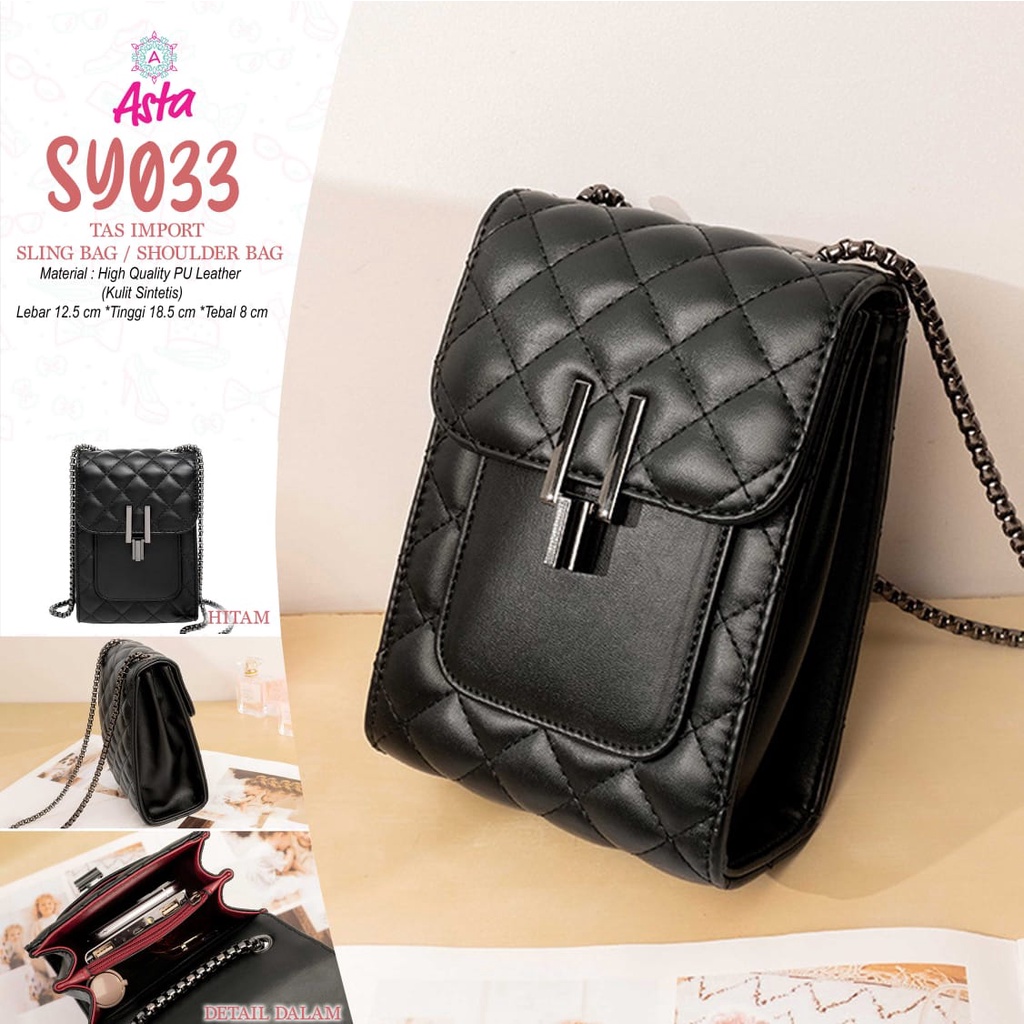 [restok] tas import sy033 by asta / tas import sy037 / tas import sy017 by asta / tas selempang / sl