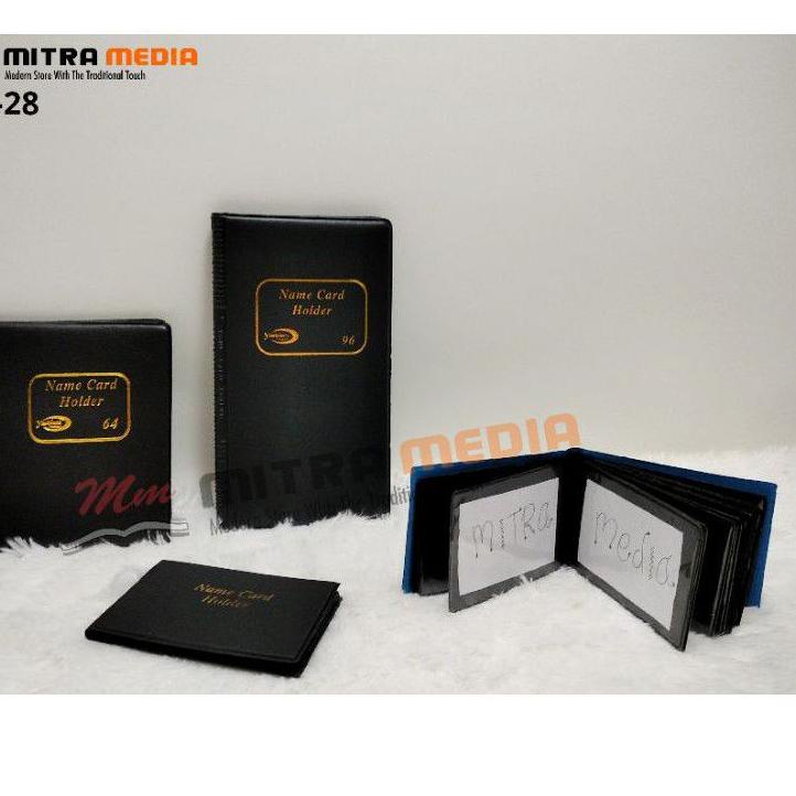 

[KODE QHQZ8] Name Card Holder isi 96/64/32