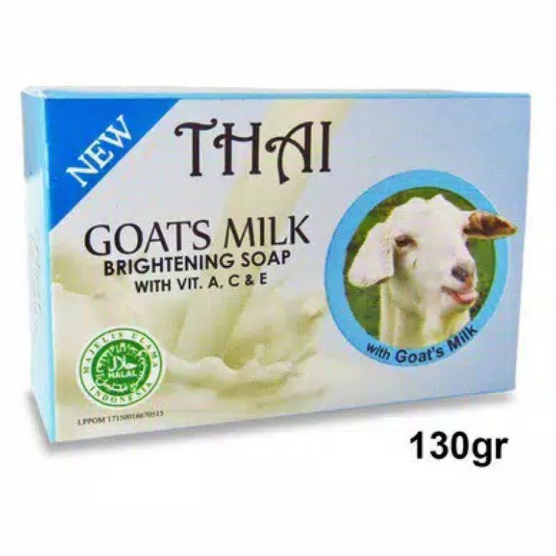 

SABUN THAI Goats Milk GOAT 130 gram - SOAP Susu Kambing HALAL