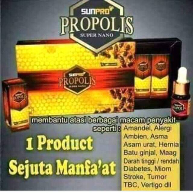 Nano propolis / sunpro propolis nasa