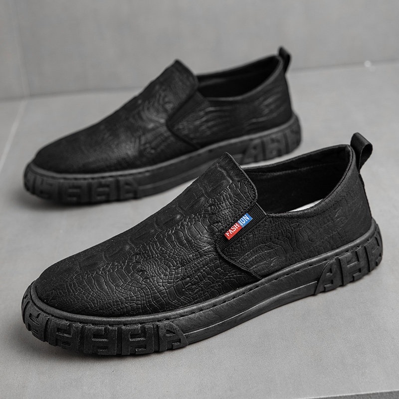 Sepatu formal pria sepatu model kulit buaya bresyu slip on shoe sepatu formal dan sepatu kerja simple dan elegan