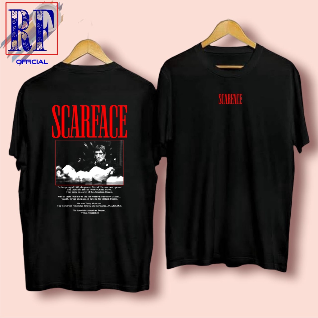 KAOS VINTAGE FILM SCARFACE 1983 | T-SHIRT MOVIE SCARFACE