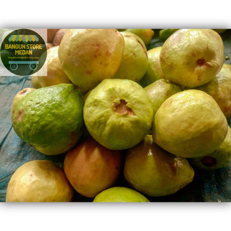 

BSM | TERMURAH Jambu Biji Merah / Guava 500gr - 1kg | Sayur online
