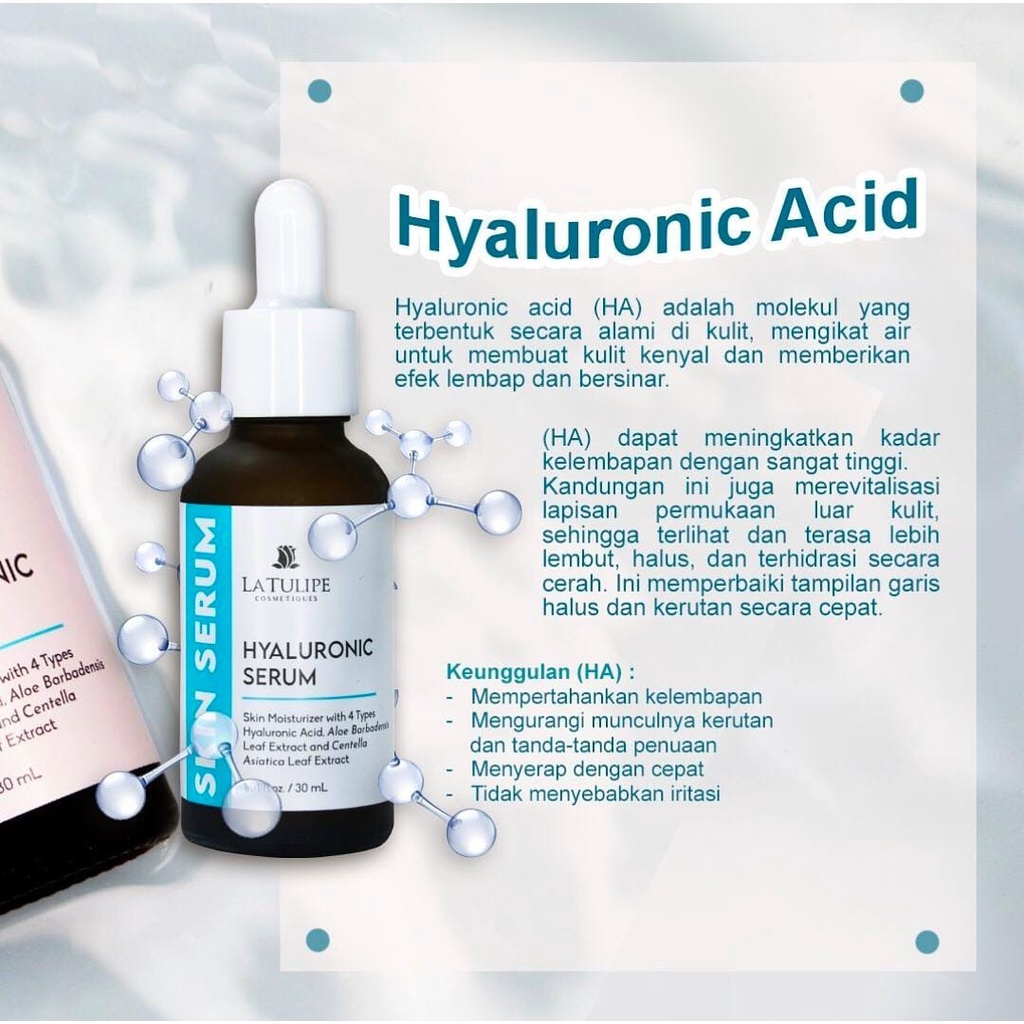 LA TULIPE hyaluronic serum