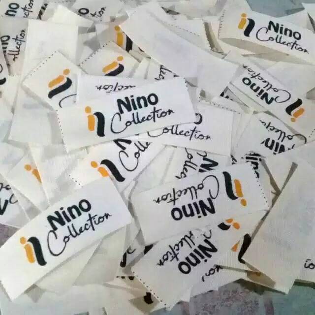 

LABEL BAJU KAIN PITA KATUN & SATIN 2 WARNA