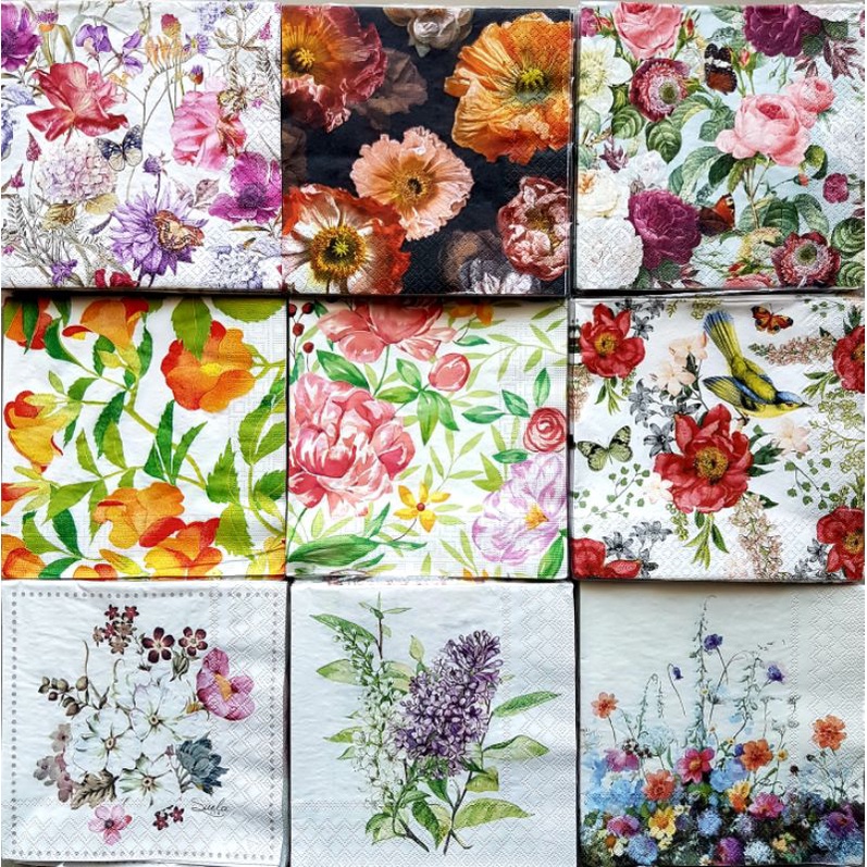 napkin decoupage