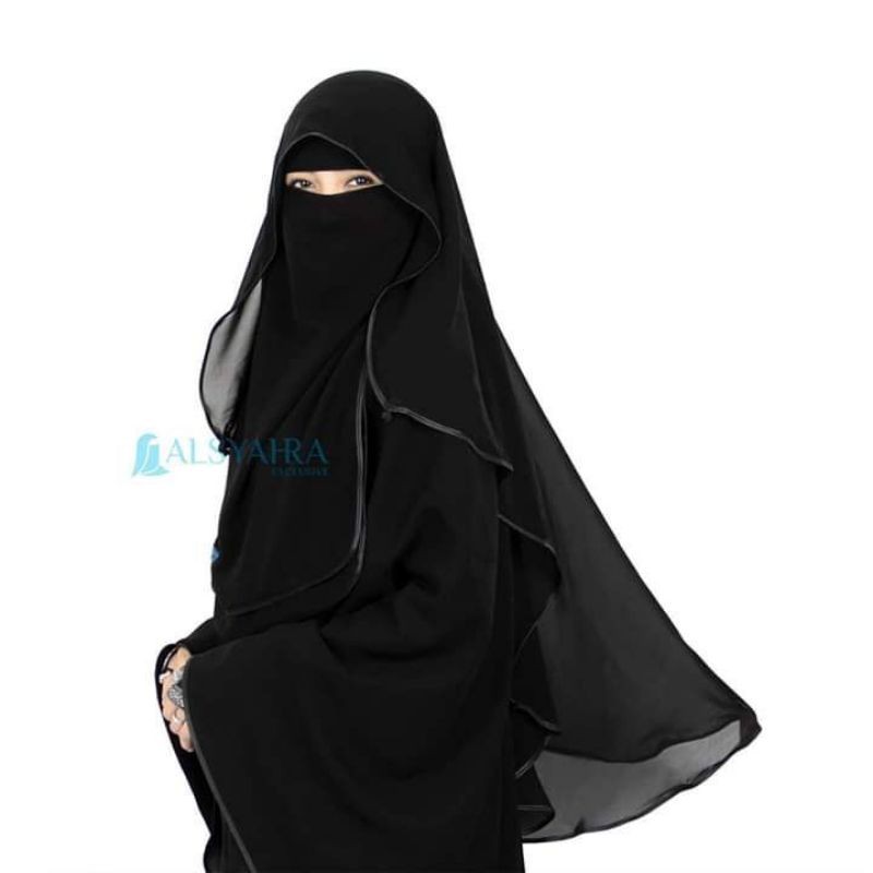 niqob butterfly hijrah Alsyahra exclusive edition