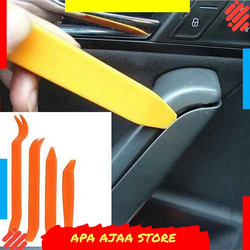 Paling Dicari ! Alloet Car 4 in 1 Removal Pry Tool / Pengungkit - AA16