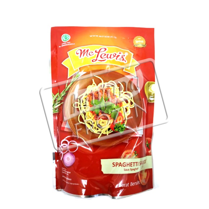 

MC LEWIS Saus Spaghetti 1kg-310g