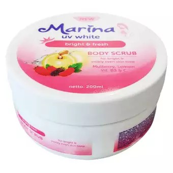 Marina UV White Body Scrub 200ml