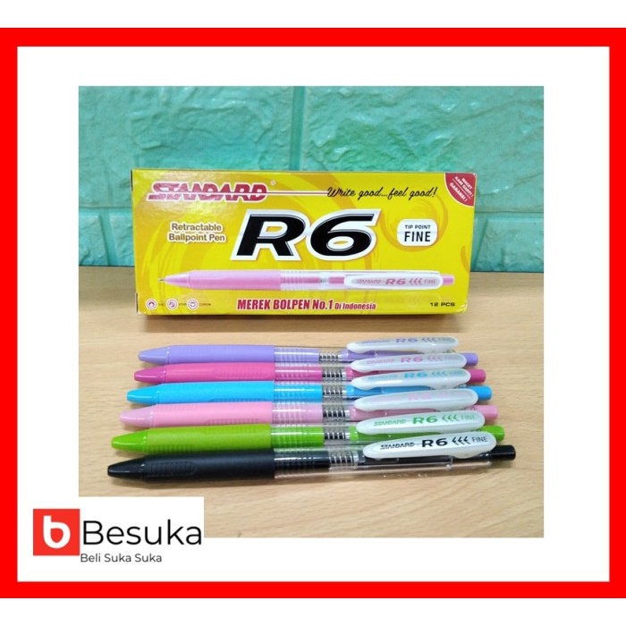 

Eklusif Ballpoint Standard R6 (Black) Bagus