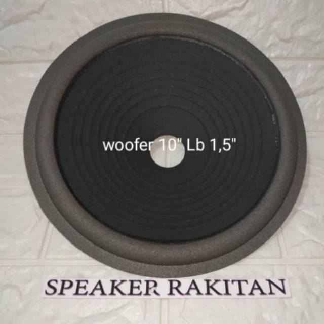 Daun speaker Woofer 10 inch. 2pcs