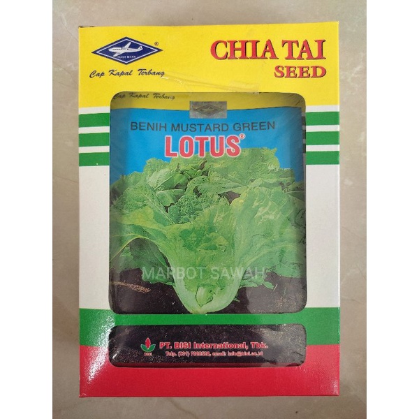 Benih Sawi Pahit Sawi LOTUS isi 50gram (Expired 04/2023)