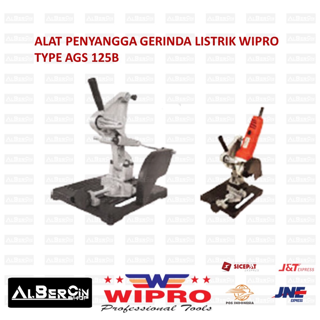 Penyangga Gerinda Listrik Tangan Dudukan Stand Grinder WIPRO AGS-125B