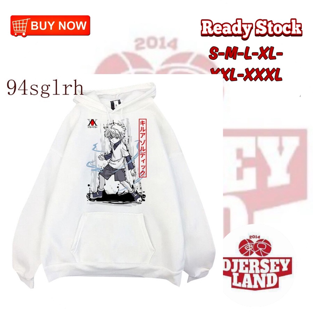 HOODIE PRIA KEREN HOODIE JUMPER ANIME HUNTER X HUNTER