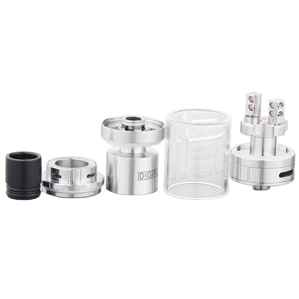 Digiflavor Fuji Son 25 GTA Atomizer - SILVER [Authentic] KiswaraBandung