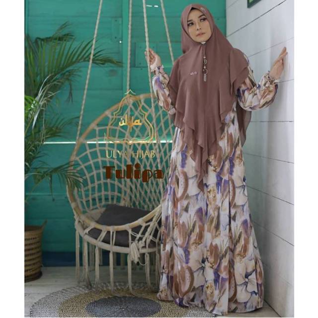 TULIPA SET SYAR'I BY ULYA HIJAB ORI