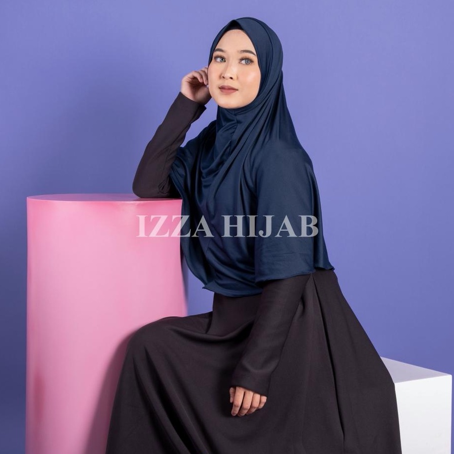 Alila mask hijab jilbab lubang telinga Bergo Instan Maske Jilbab Instan Lubang Telinga Alila Masker Jersey  jilbab malay bergo malay | Novia Instan | Hijab Masker By Izza HIjab